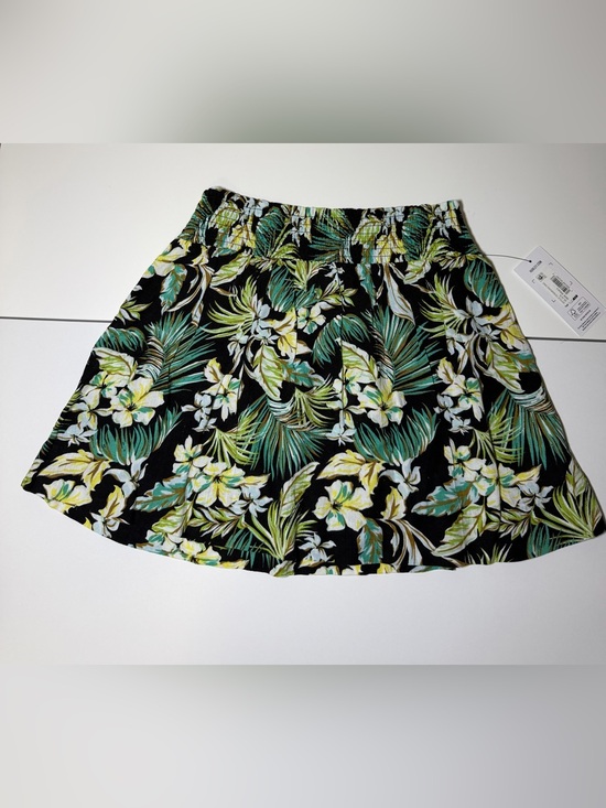 Hurley Dresses & Skirts - NWT Hurley Tropical Floral Skater Mini Skirt Hawaiian Palm Coast Retails $50